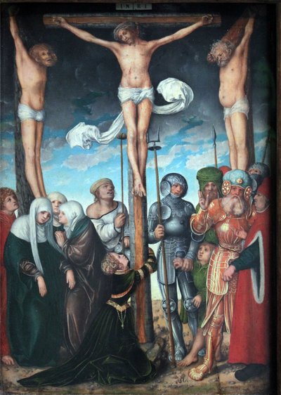 Crucifixion of Christ by Lucas Cranach the Elder